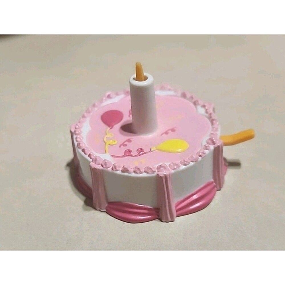 1998 Hasbro Rare My Little Pony G2 Birthday Celebration Cake With Pop Up Candle